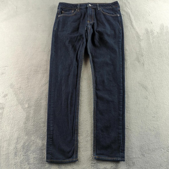 Bonobos Other - Bonobos Jeans Mens 33 (Fits 32x32) Blue‎ Slim Taper Stretch Denim Pants Casual